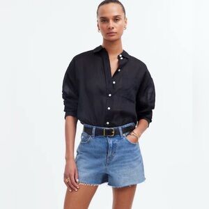 Madewell Relaxed Denim Shorts in Kelton Wash